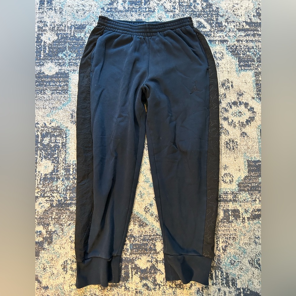 Nike Air Jordan 3 Fleece Pant Jogger Men’s 2XL AJ3 819127-010 Retro Black